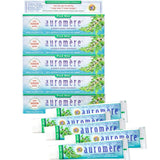 Pasta dental Auromere neem-clavo-menta en tubo para uso diario y frescura prolongada