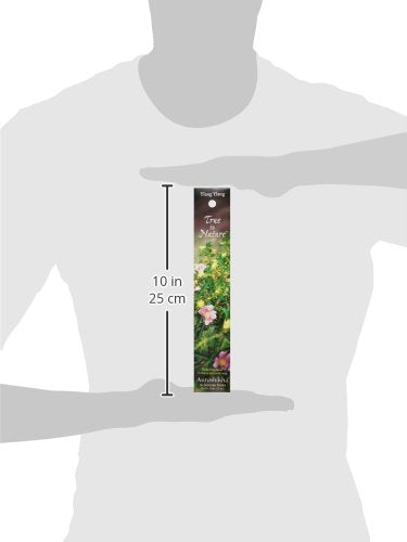Auroshikha Incienso Ylang Ylang aroma para ritual de relajación suave.