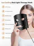 Aurphany máscara de luz con gel refrescante para calmar la piel.