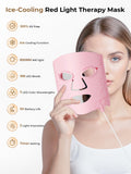 Aurphany máscara facial con temporizador, ofrece sesiones seguras y cómodas en casa.