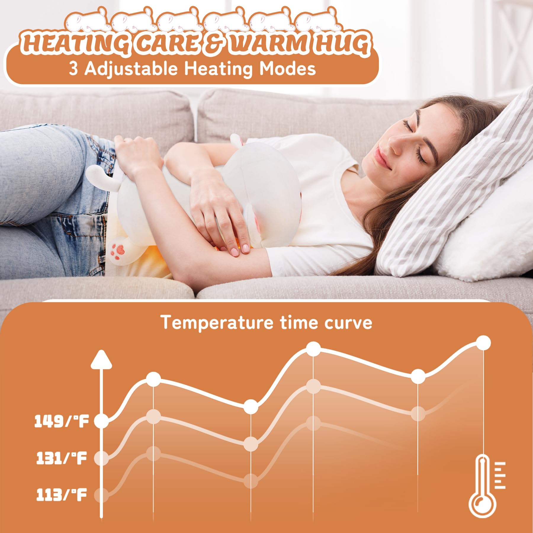 Auspicious Beginning control de calor con 3 niveles para confort personalizado