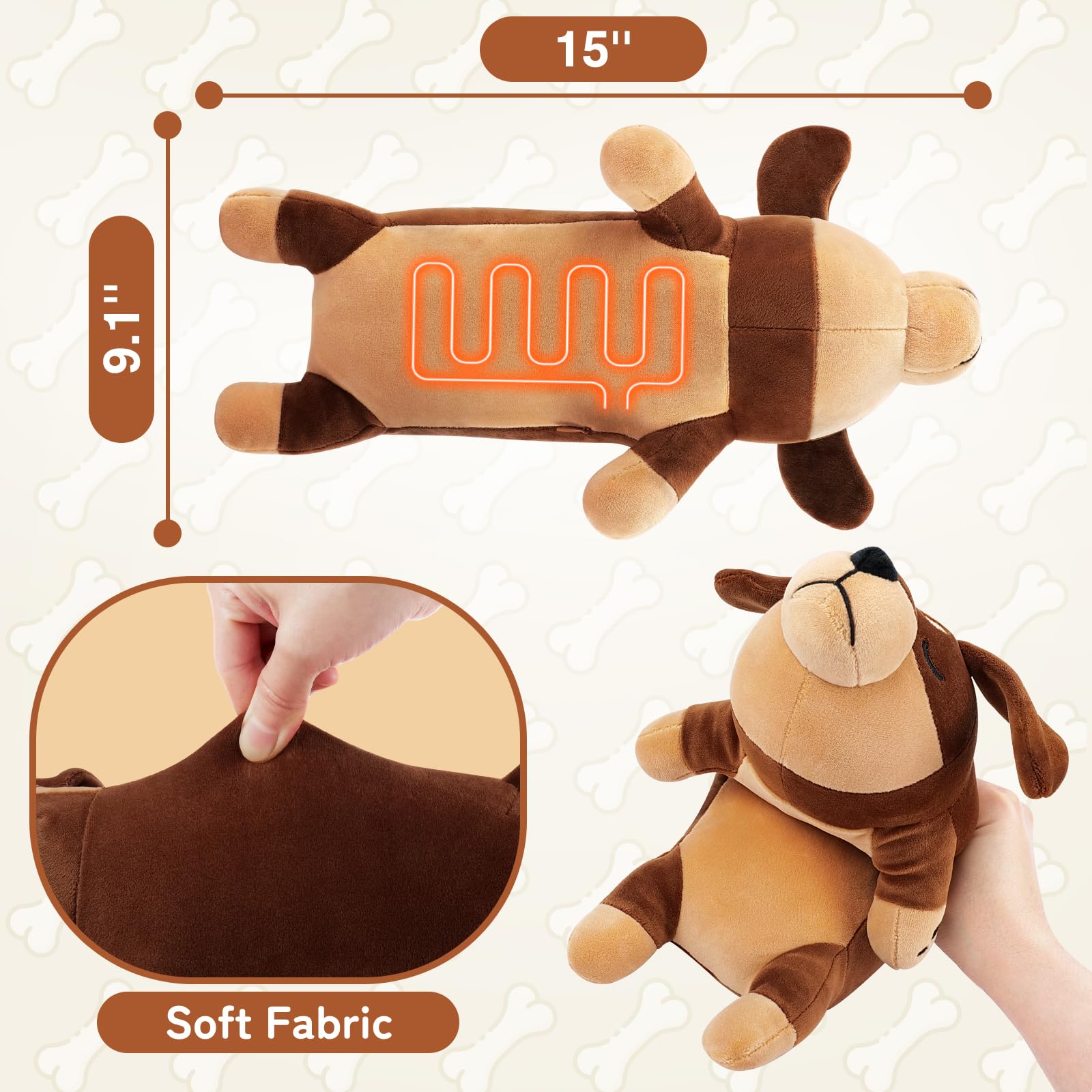 Auspicious Beginning dachshund: diseño adorable y práctico para regalo especial.
