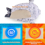 Tamaño 15 pulgadas foca peluche de Auspicious Beginning para abrazos