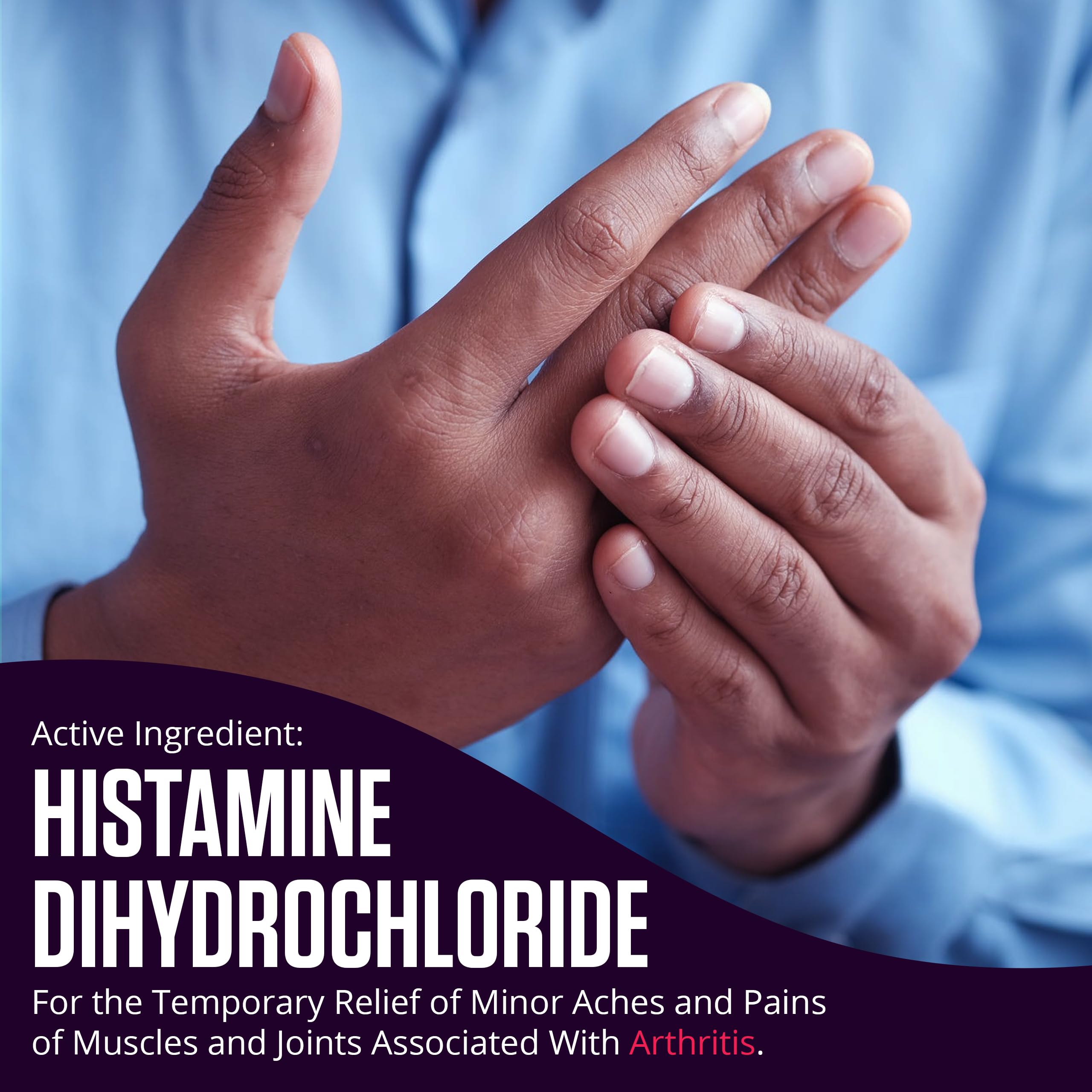 Australian Dream crema alivio articulaciones, aplicación con las manos en áreas sensibles