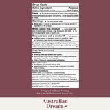 Aplicación suave de Australian Dream en articulaciones para alivio diario