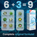 AUTHENTA IBShield, etiqueta-frente: fórmula herbal original para bienestar gastrointestinal