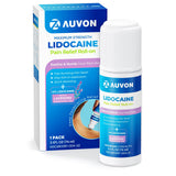 AUVON Fuerza Máxima Roll-On con lavanda: botella visible y alivio localizado.