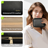 Ideal para viajar por su tamaño compacto y bolsa incluida