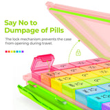 AUVON iMedassist compartimentos libres de BPA para suplementos