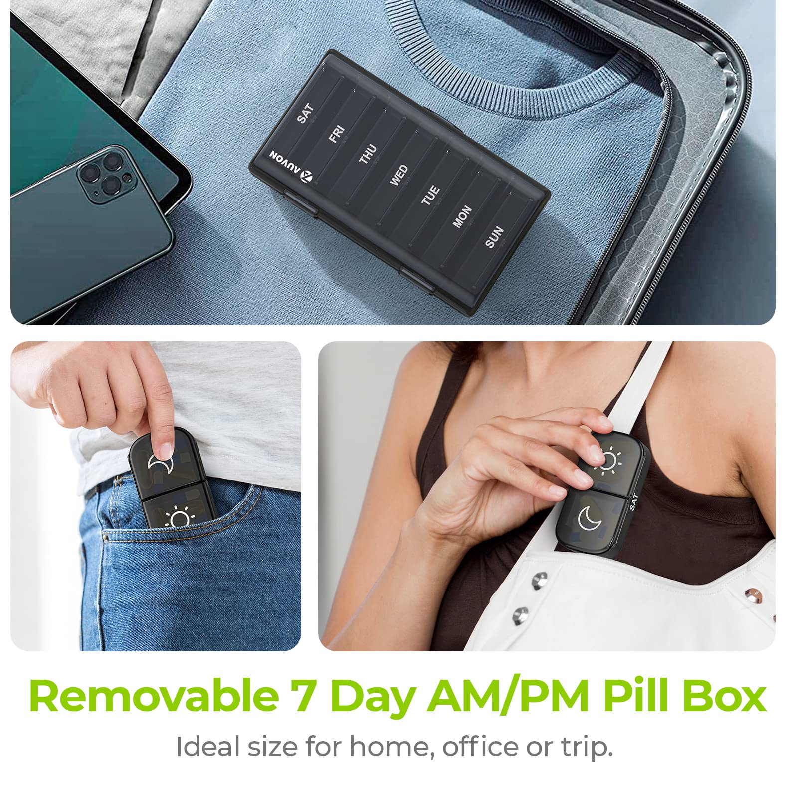 AUVON XL: diseño compacto y discreto para viaje