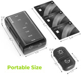 AUVON XL Organizador de viaje AM/PM, ideal para viajes