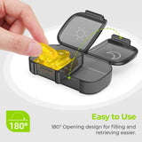 AUVON XL Vista de la tapa 180 grados para rellenar con una mano
