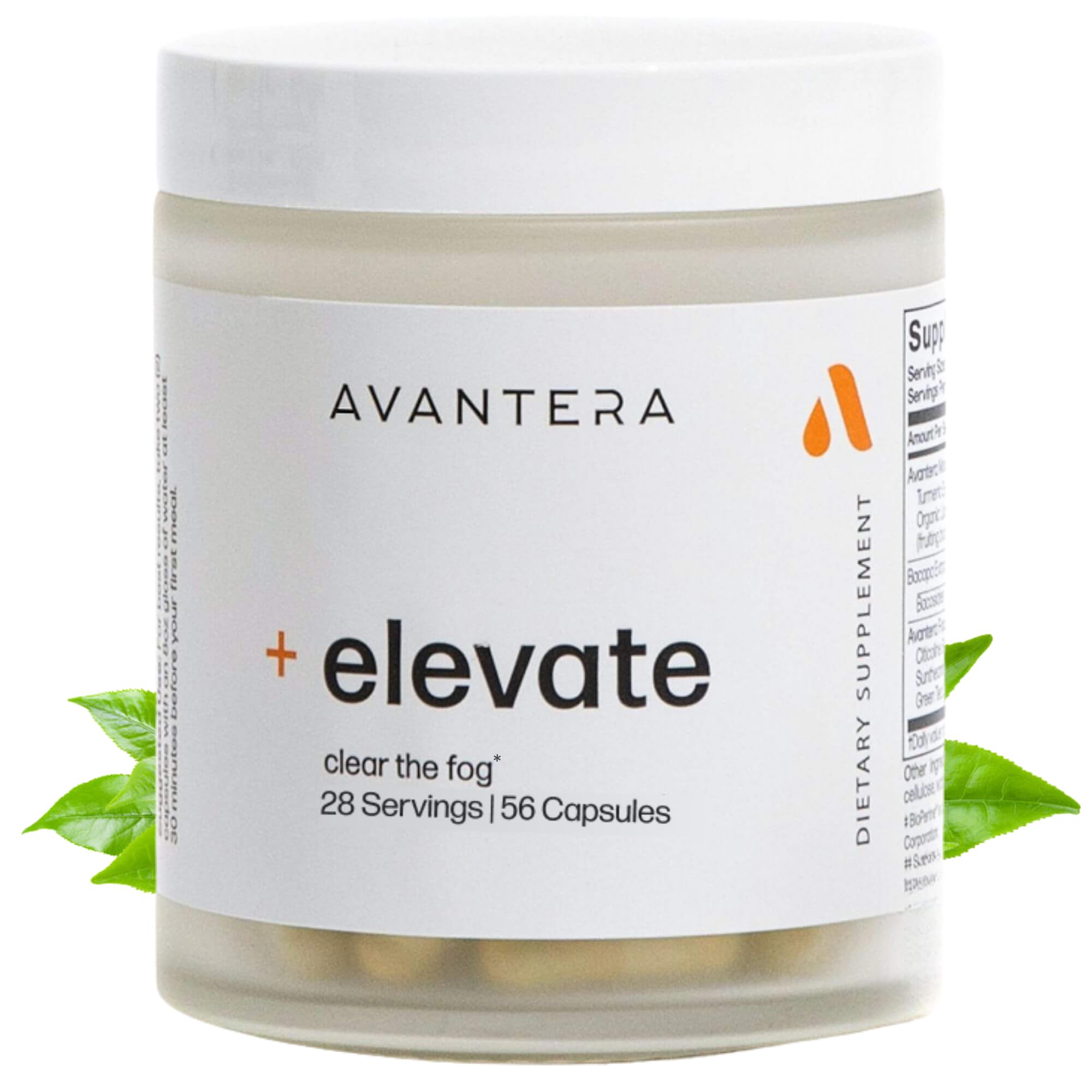 Avantera Elevate: bote frontal para iniciar la rutina diaria de enfoque.