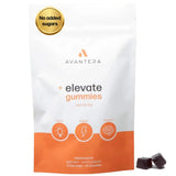 Avantera Elevate Gummies: empaque práctico para tu rutina diaria de enfoque.