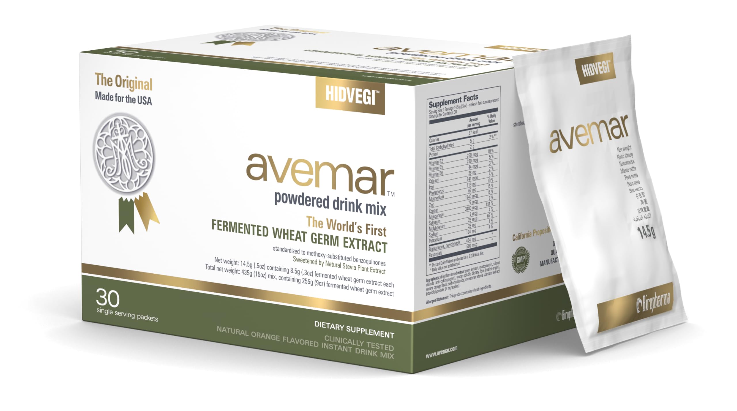 Avemar trumo fermentado polvo botella: formato práctico para ingesta diaria.