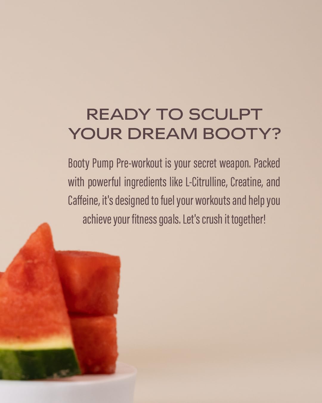 Aventus Booty Pump ofrece energía sostenida para sesiones largas.