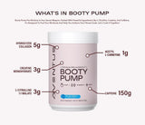 Aventus Booty Pump sabor Blue Bolt durante el entrenamiento.
