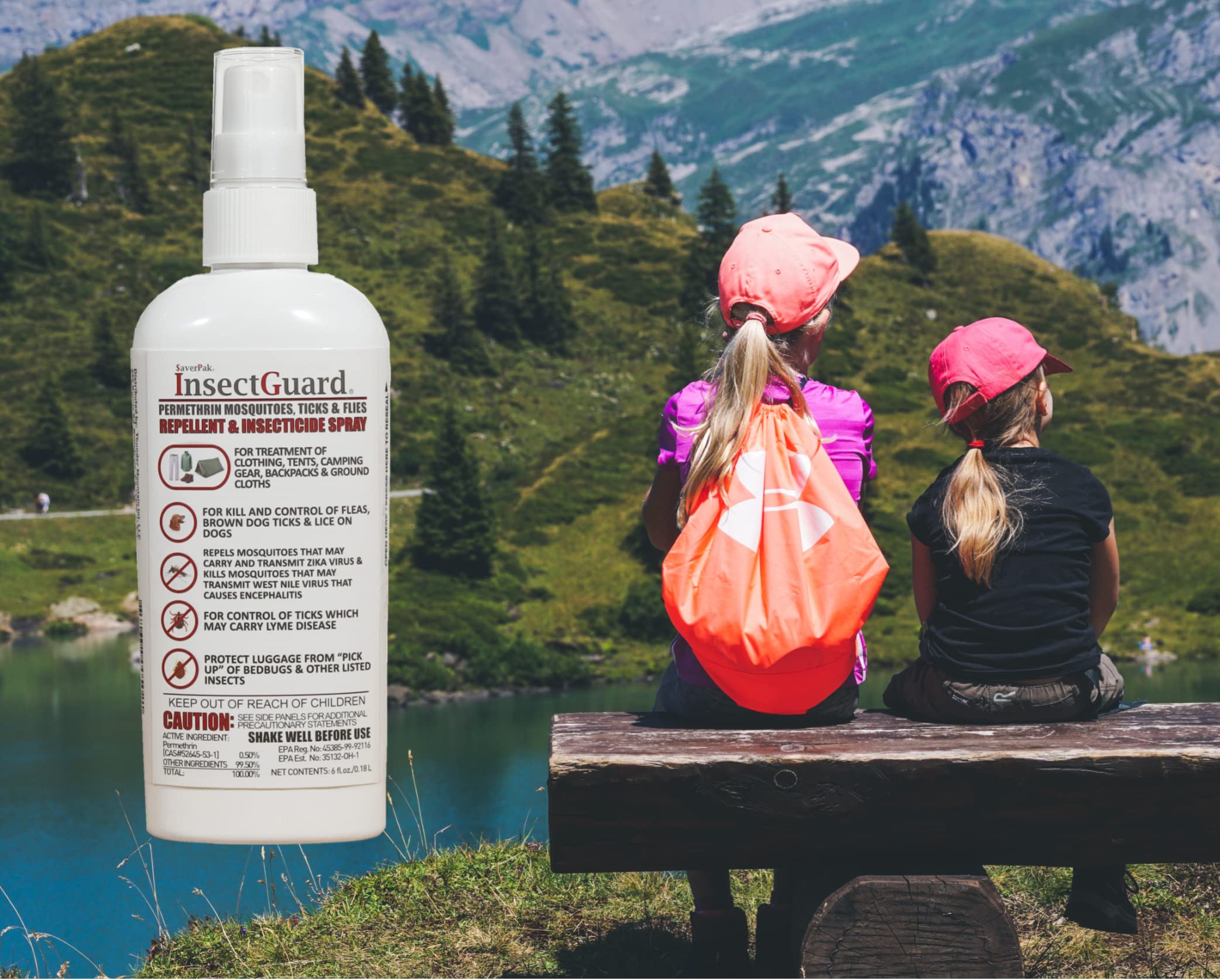 AverPak InsectGuard: aplicación en ropa para protección duradera.