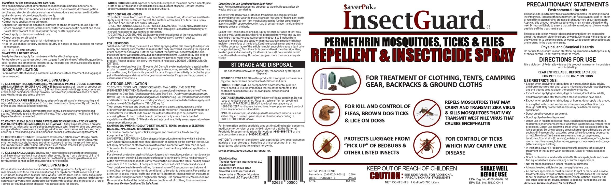 AverPak InsectGuard: maleta de viaje protegida para viajes.