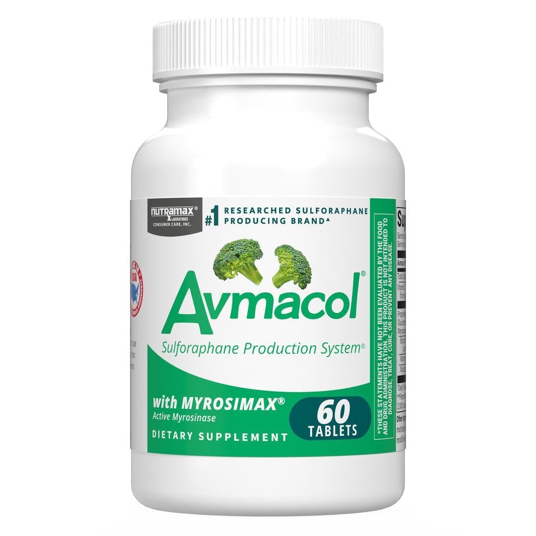 AVMACOL tabletas dosis diaria para apoyar la detoxificación natural.