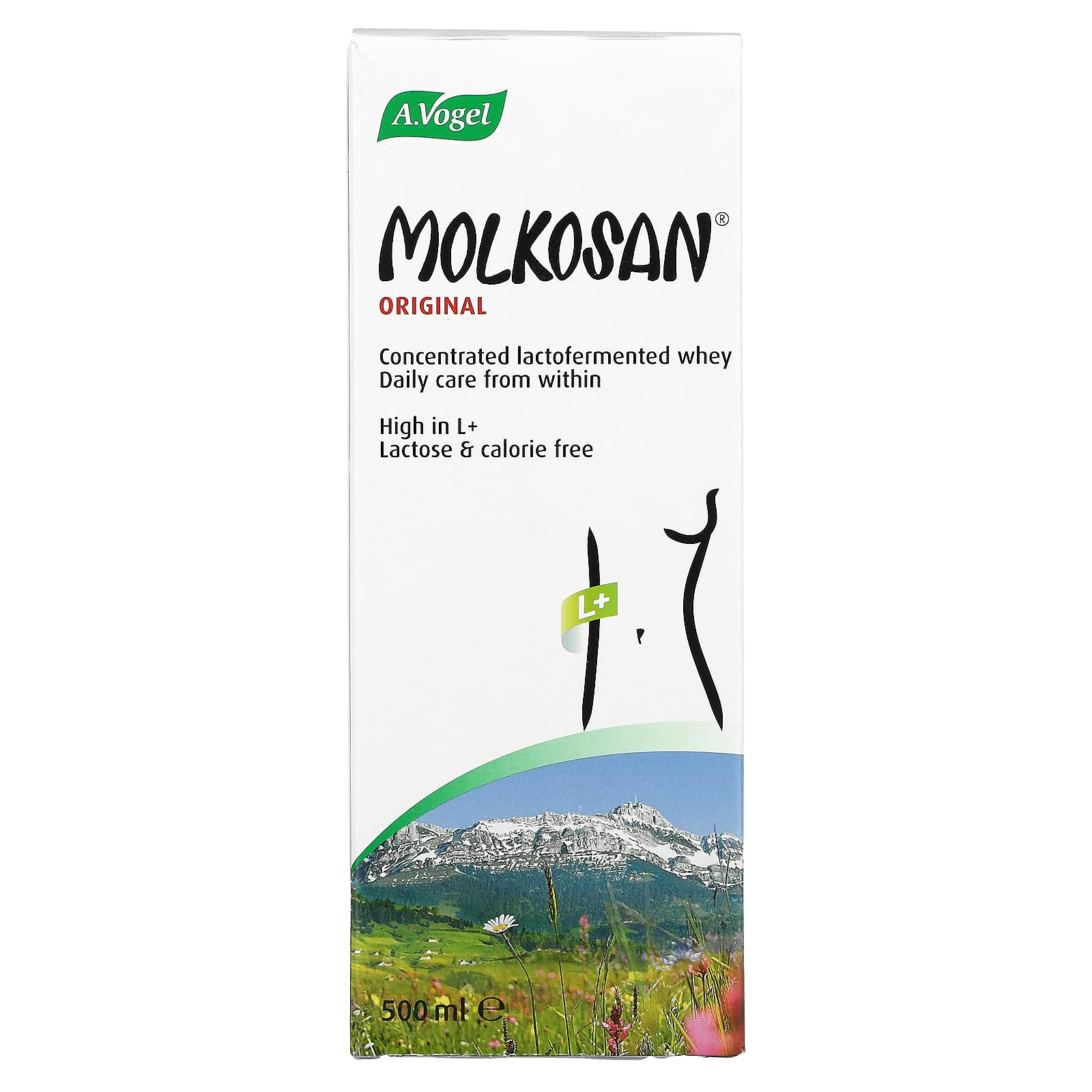 A.Vogel Molkosan, botella de 16 oz, suplemento líquido sin lactosa útil en bebidas