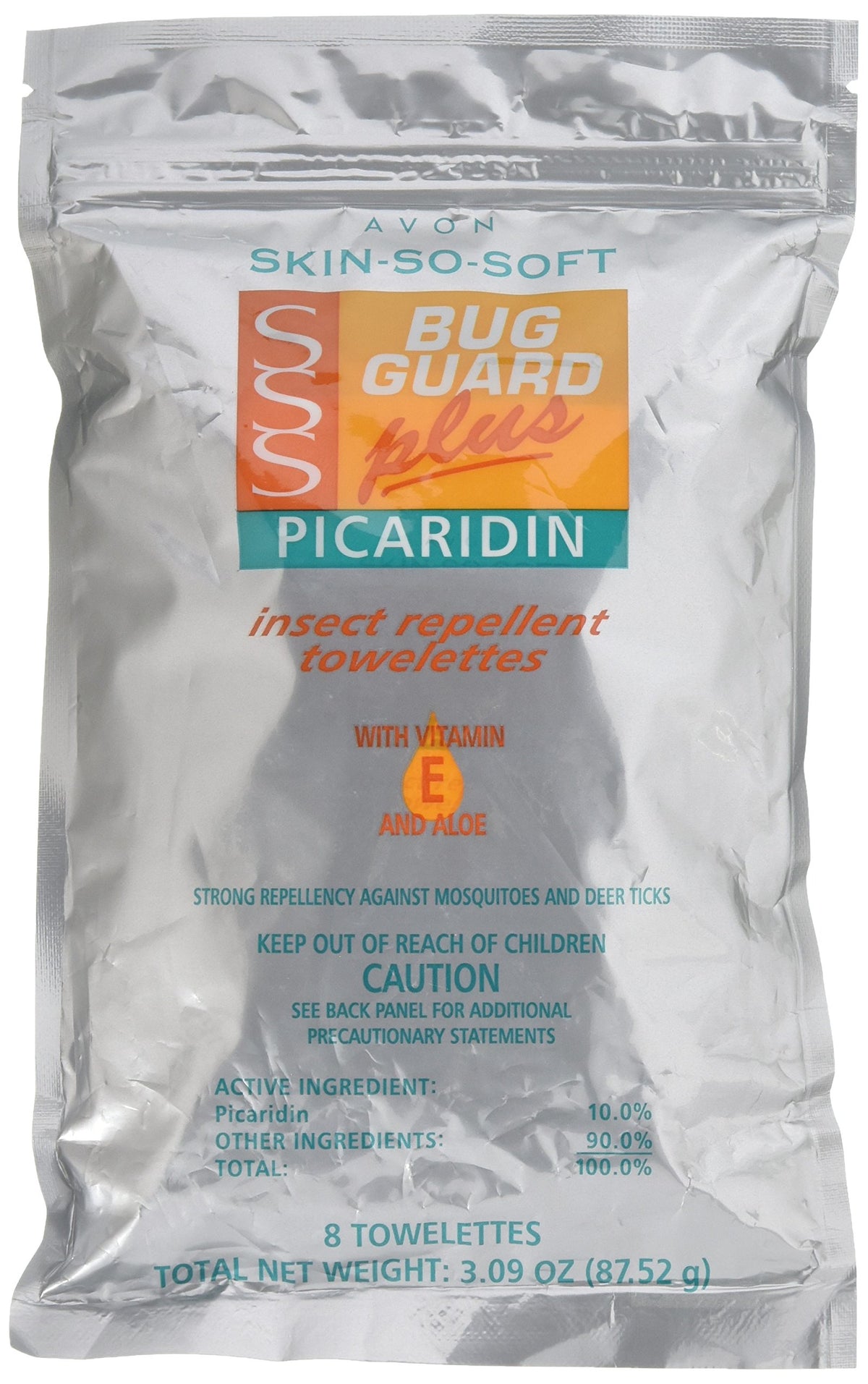 Avon Skin So Soft Bug Guard Picaridin: 8 paquetes para viajar con protección.