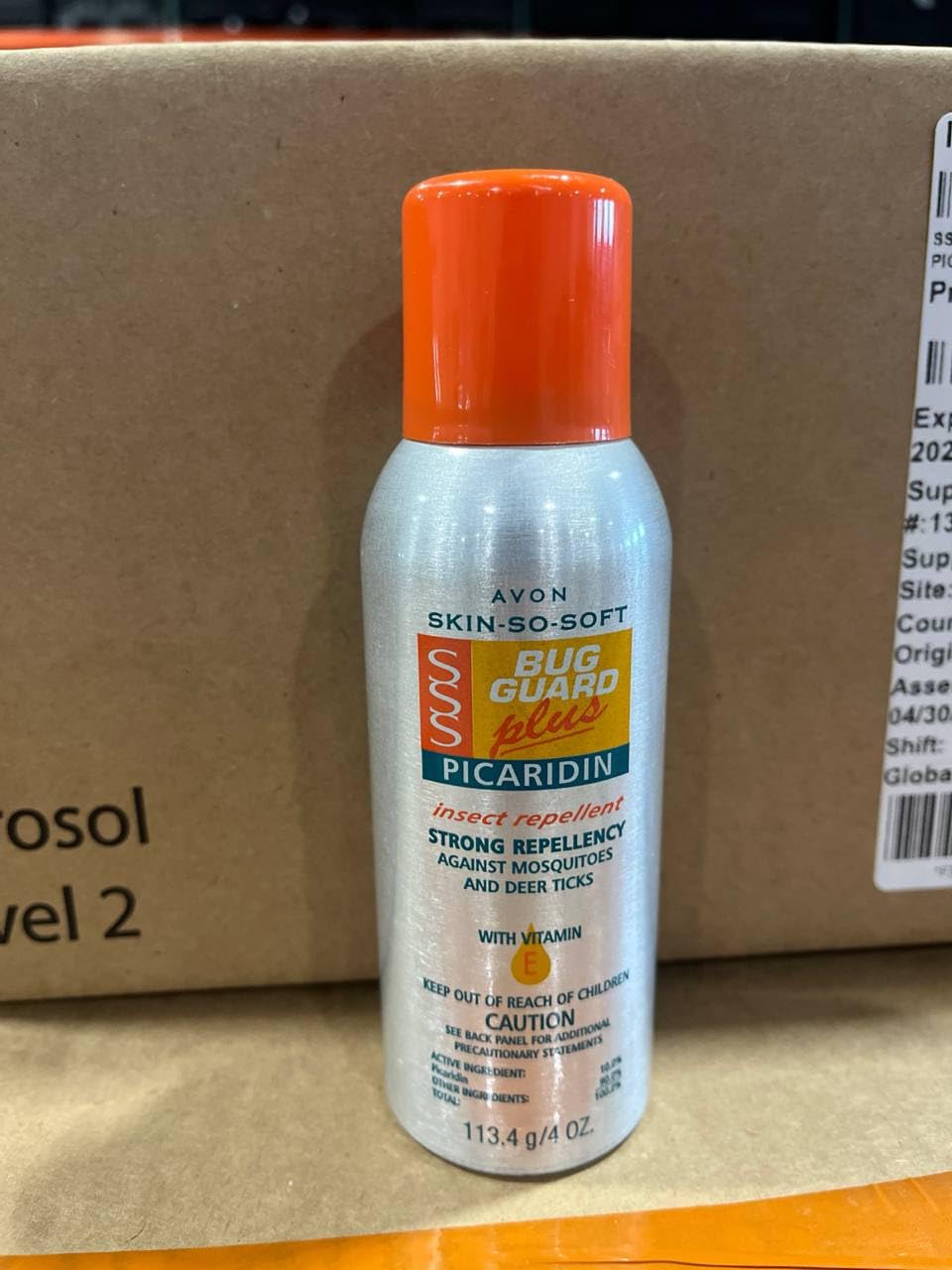 AVON Skin So Soft Bug Guard Picaridin para exterior, protección confiable durante actividades