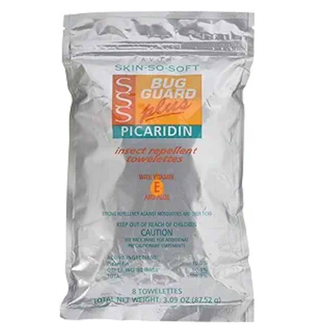 AVON Skin So Soft: toallitas con picaridina al 10% para mosquitos