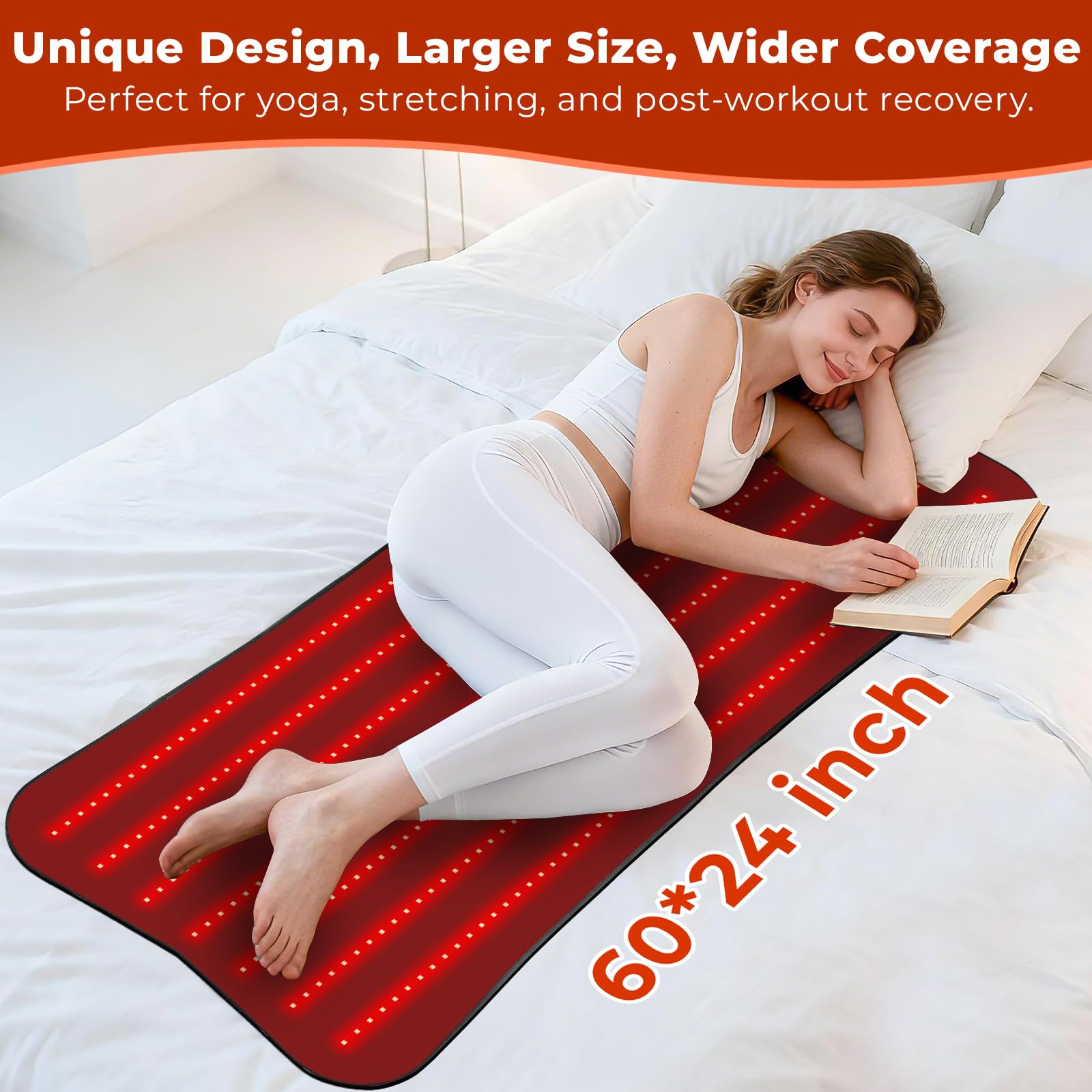 AVZAVZ tecnología luz roja 660nm y 850nm para uso en casa