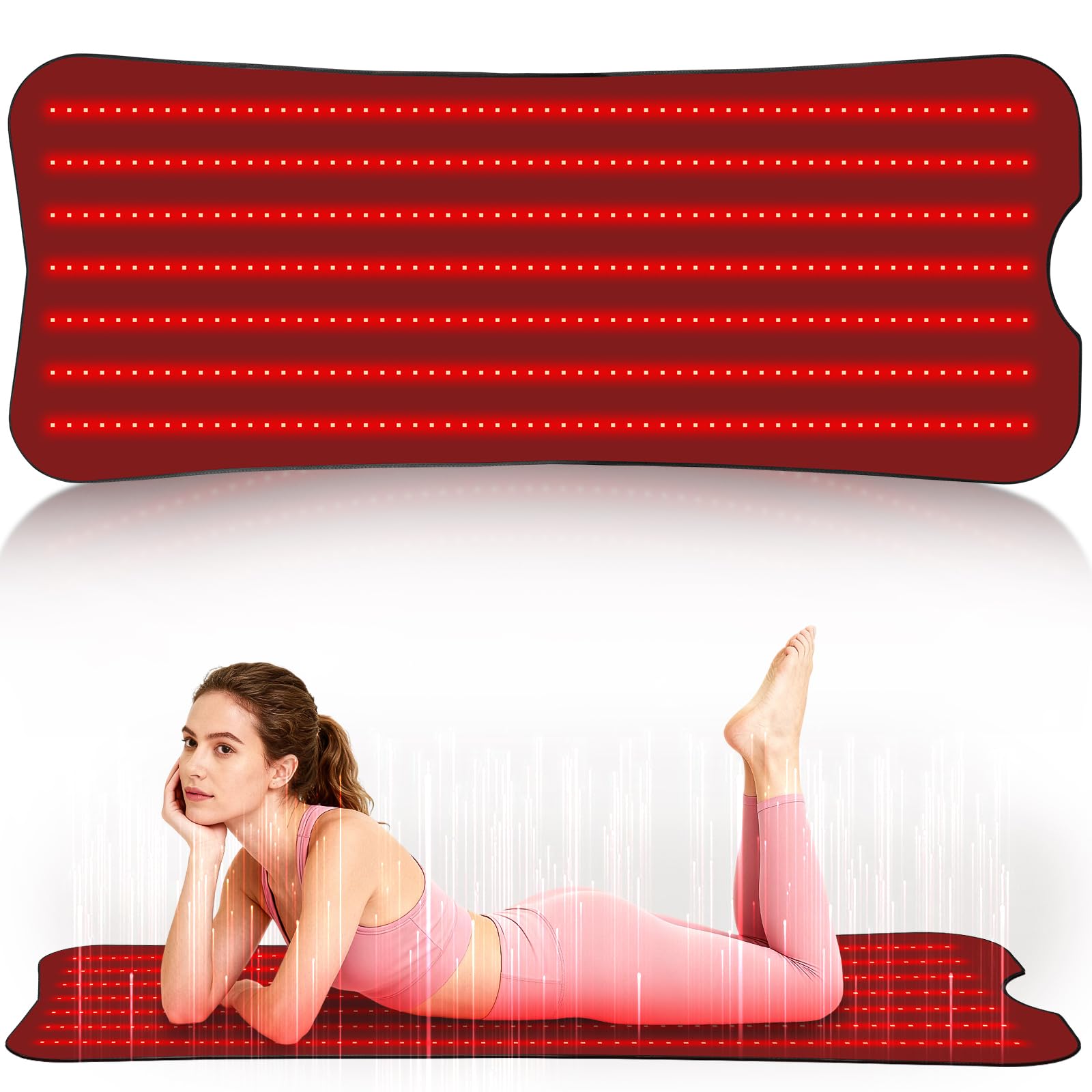 AVZAVZ manta terapia luz roja 60x24 para cobertura total del cuerpo