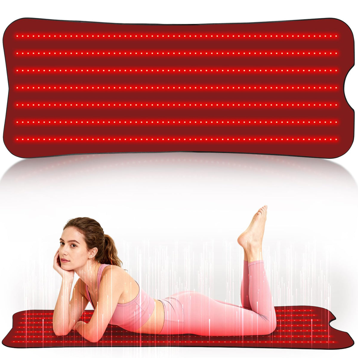 AVZAVZ manta terapia luz roja 60x24 para cobertura total del cuerpo