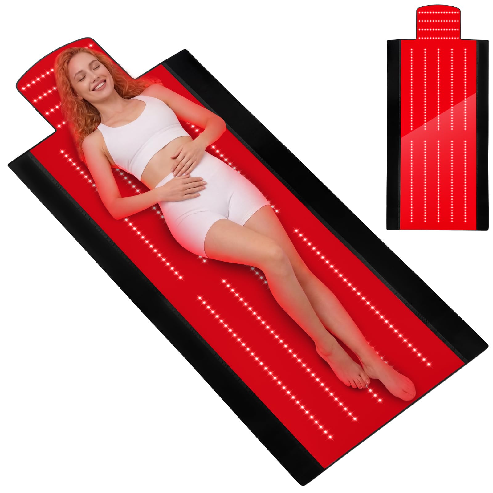 AVZAVZ manta de luz roja cuerpo entero para bienestar diario y relajación