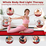AVZAVZ manta terapia luz roja doble onda para relajación en casa