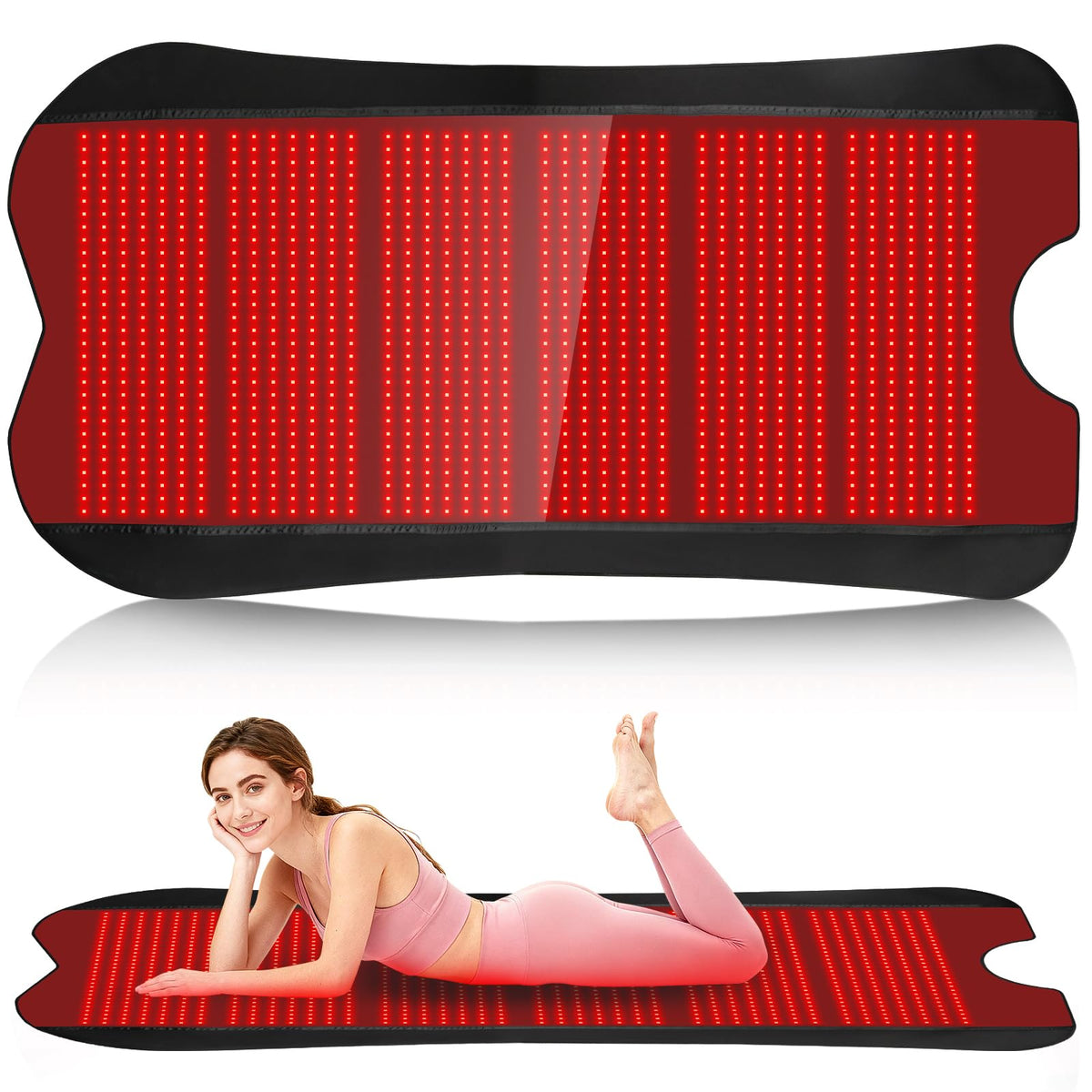 AVZAVZ manta de luz roja para cuerpo entero, cobertura completa para sesiones en casa.