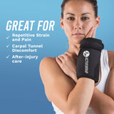 AW ActiveWrap: compresion suave para un movimiento comodo durante tareas