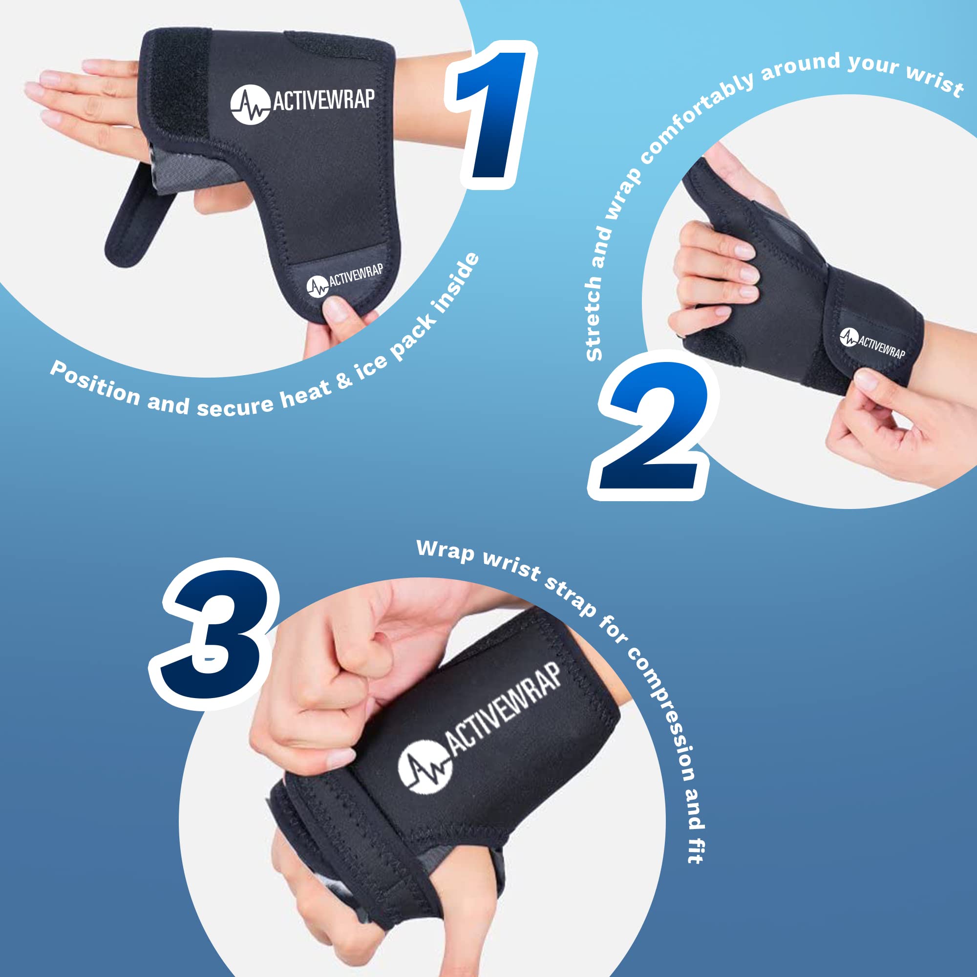 AW ActiveWrap: retencion de temperatura duradera para sesiones de recuperacion