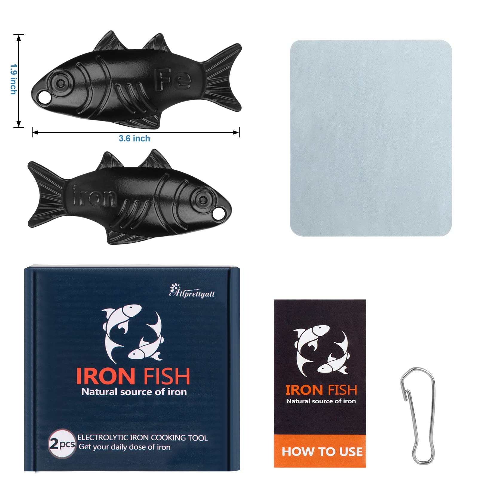Awaiymi pescados de hierro anticorrosion, recubrimiento anticorrosión que mantiene sabor neutro.