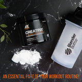 AX Nutrition hidratación post-entrenamiento con creatina y electrolitos.