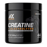 AX Nutrition Creatine + Electrolytes en pote 240 g listo para entrenamientos.