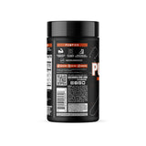 Axe & Sledge PUMPIES etiqueta clara muestra dosis y beneficios potenciales
