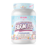 Axe & Sledge Farm Fed envase 25 g de proteína para recuperación muscular.