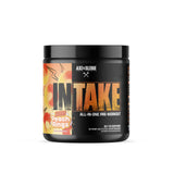 Axe & Sledge Intake, bote sabor melocotón ácido, energía sostenida para entrenos intensos.