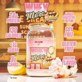 Absorción mejorada con MCT en Axe & Sledge Whey More