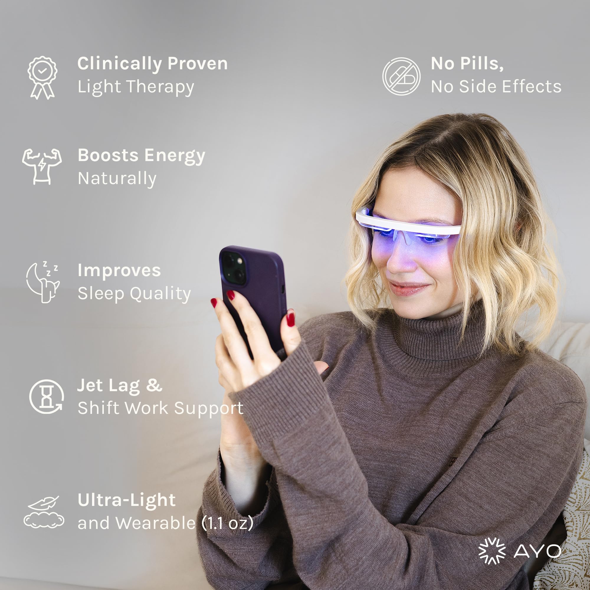 App Circadian Health de AYO guía uso