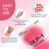 Parches AYOJOY GLP-1 en estilo de vida activo: cómodo y discreto