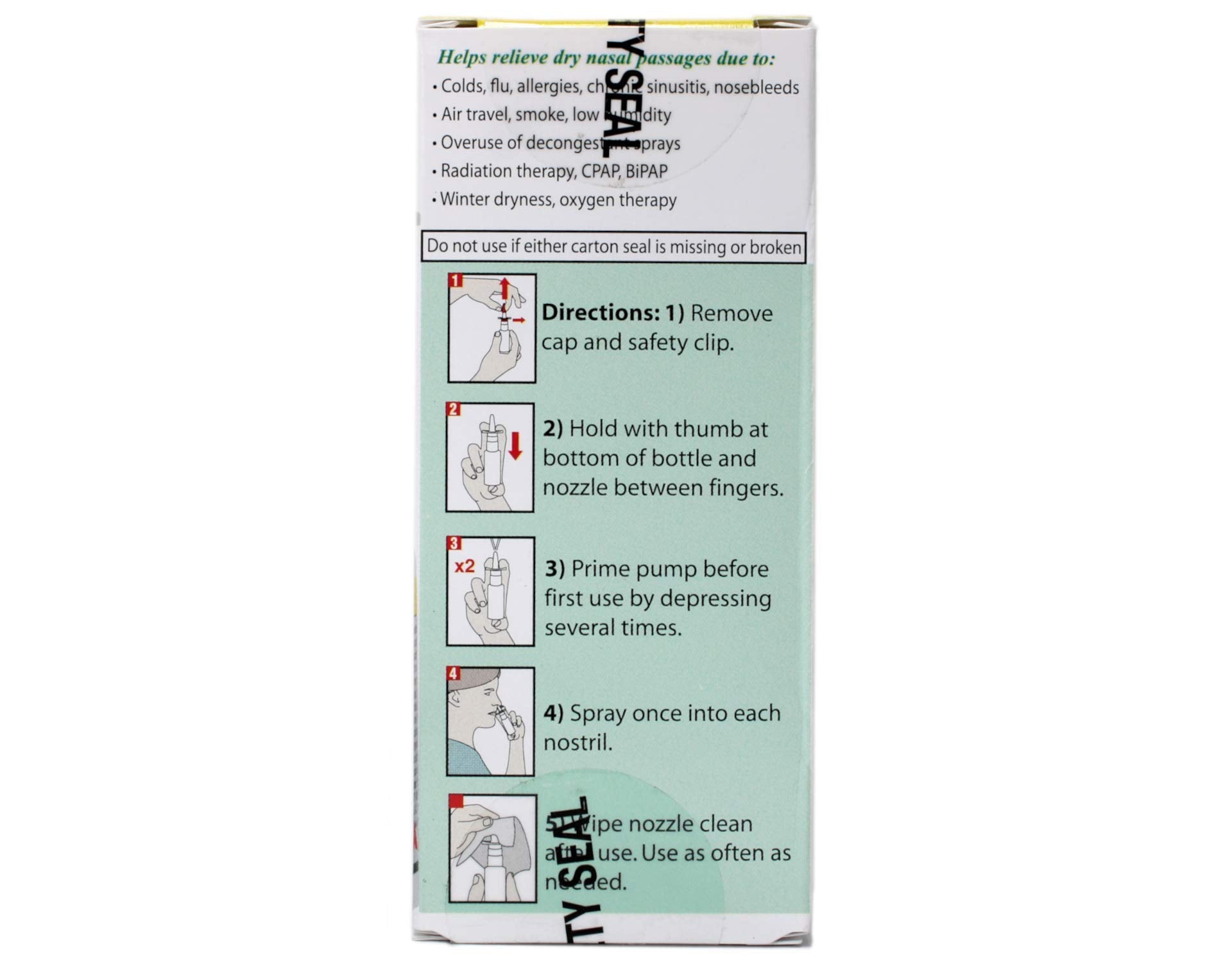 AYR gel nasal con aloe vera entrega textura sedosa para uso diario