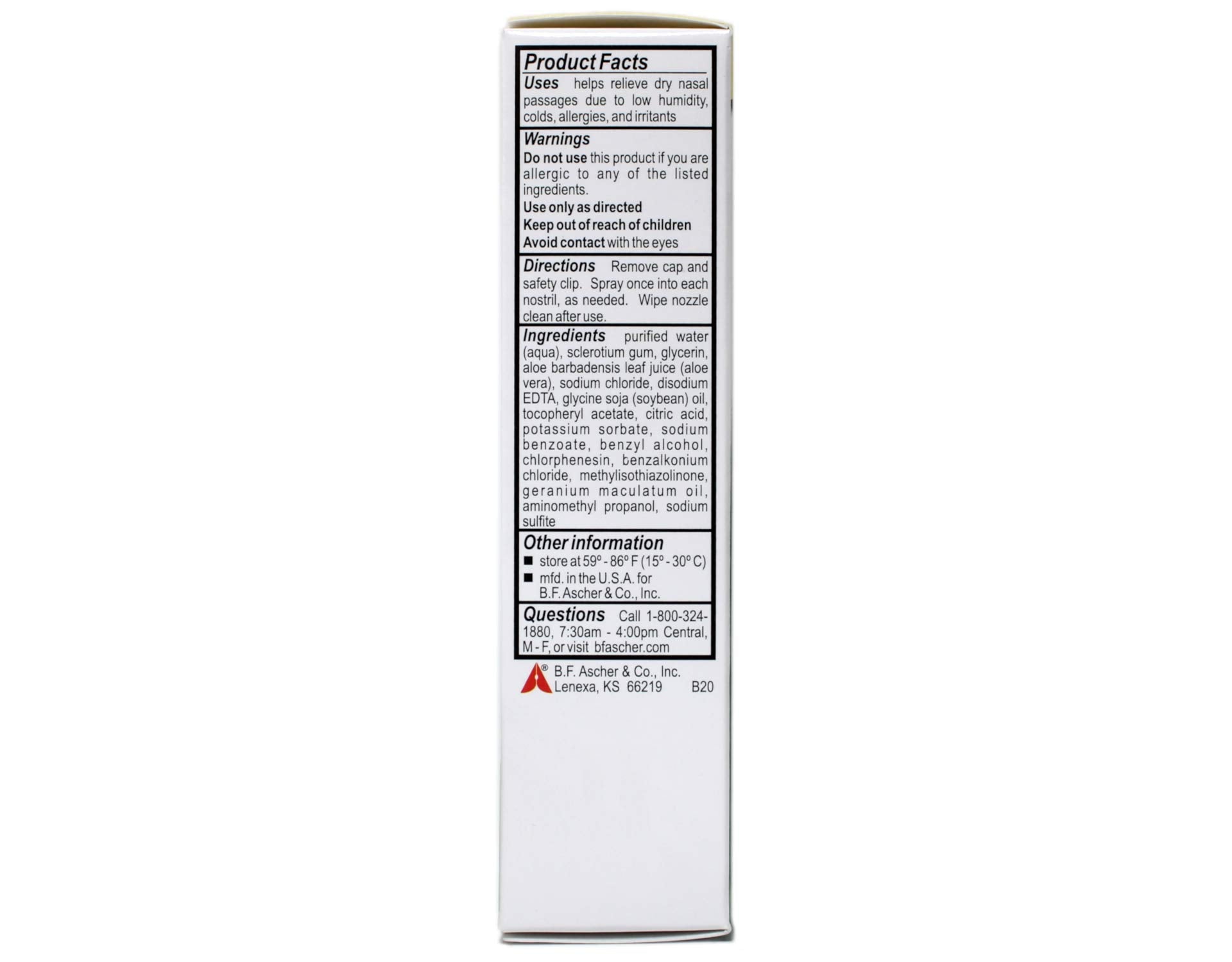 AYR gel nasal dispensador-atomizador para uso portátil