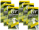 AYR gel nasal salino con Aloe, botella visible, hidrata suavemente las fosas nasales.