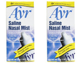 AYR Solución Salina Nasal, botella-atomizador para hidratar suavemente fosas nasales