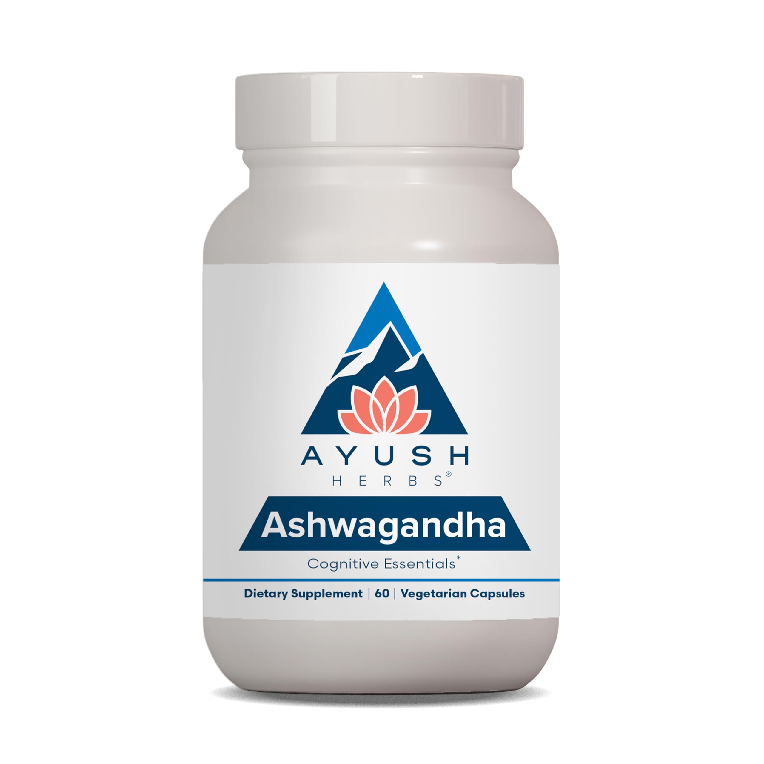 Ayush Herbs Ashwagandha: cápsulas energía-concentracion para un día activo